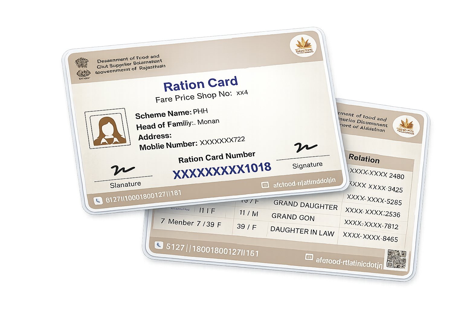 Ration Card Maker